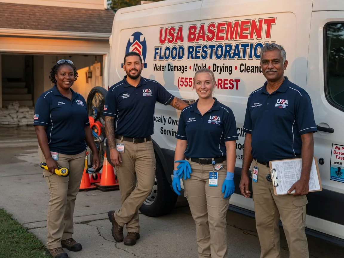 Basement Flood Cleanup company in Wright, WY